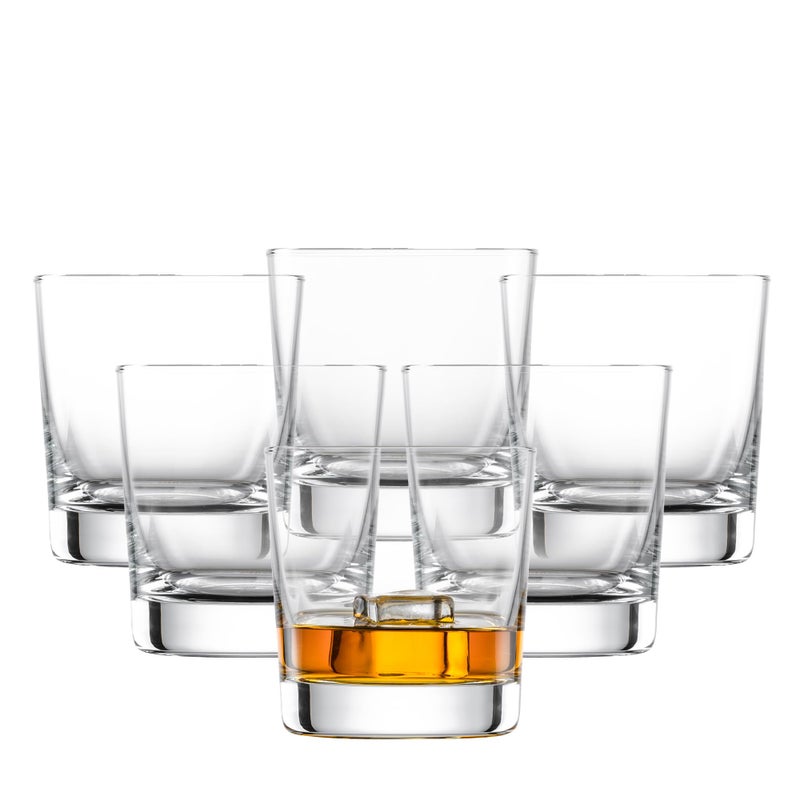 SCHOTT ZWIESEL Basic Bar Whiskey Glass (Set of 6), Tumbler for Whiskey, Dishwasher-Safe Tritan Crystal Glasses, Made in Germany (12 Ounce) - Image 1